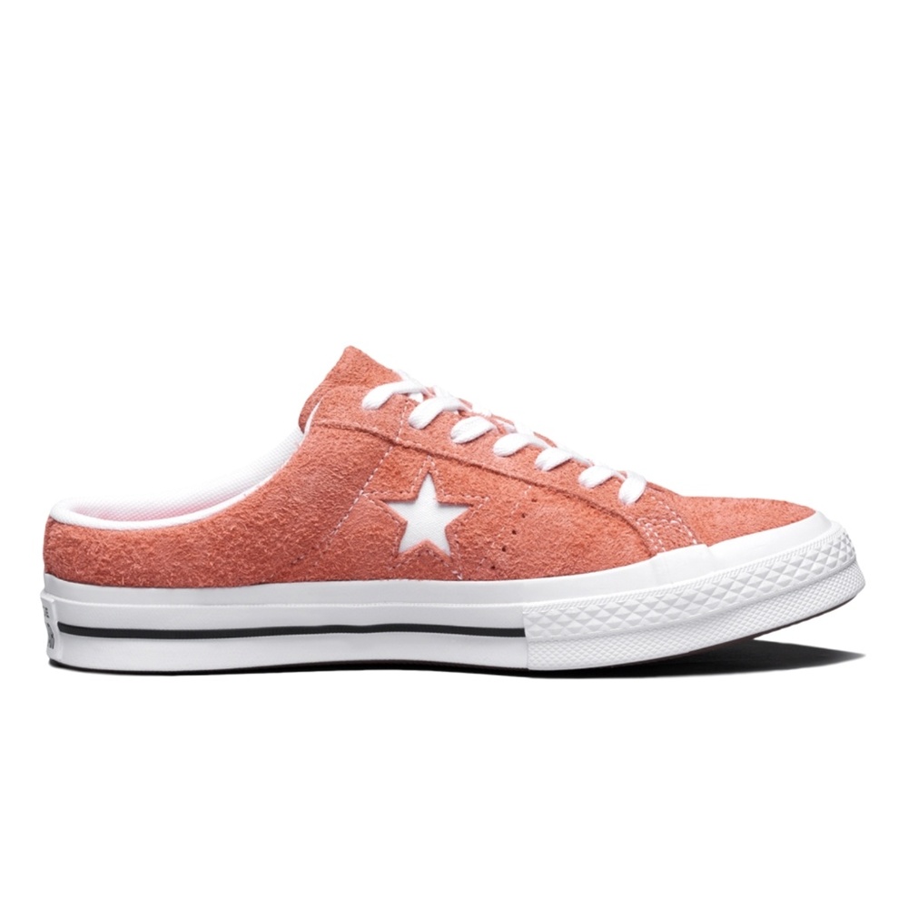 Converse One Star Mule Slip On Coral Orange 7.5M - Picture 6 of 6